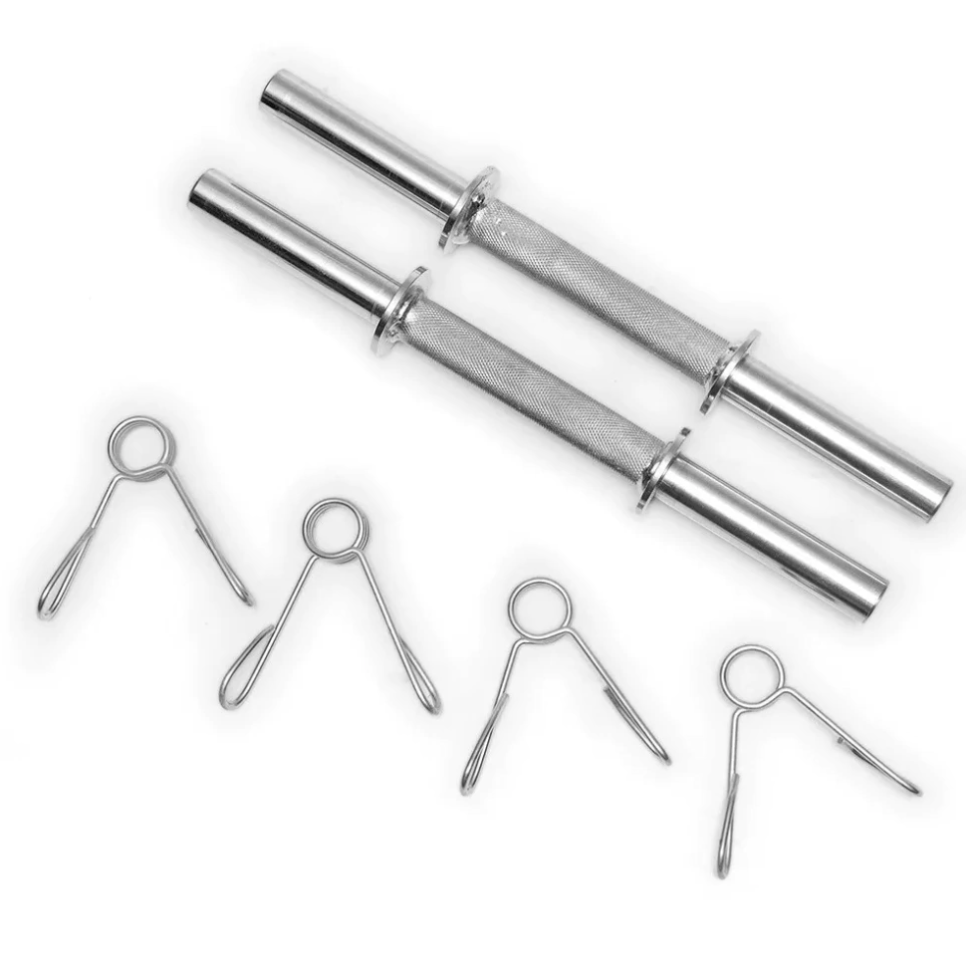 Par de Barra Reta lisa 40cm, Cromada & Maciça