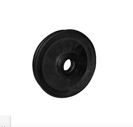 Roldana 100mm sem rolamento