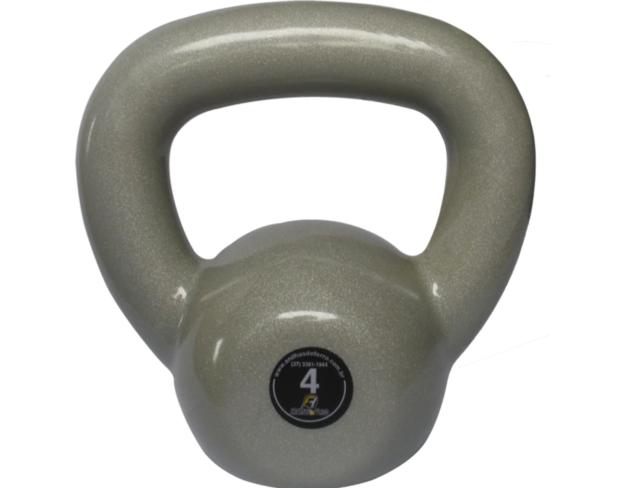 Kettlebell Emborrachado - 4kg