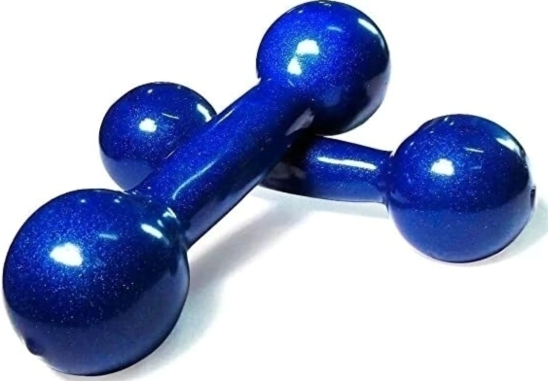 Par de Halteres Emborrachados - 5Kg