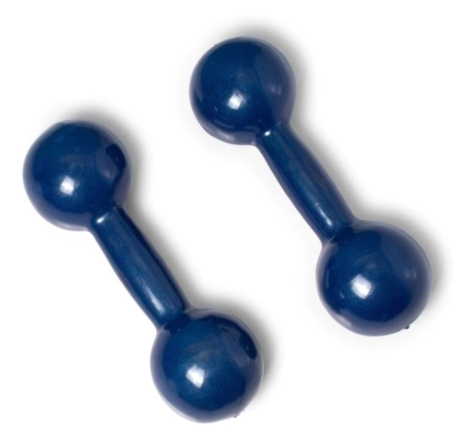 Par de Halteres Emborrachado - 9Kg