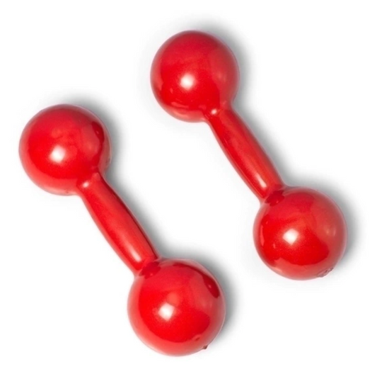 Par de Halteres Emborrachado - 7Kg