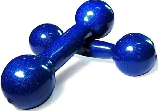 Par de Halteres Emborrachado - 4Kg