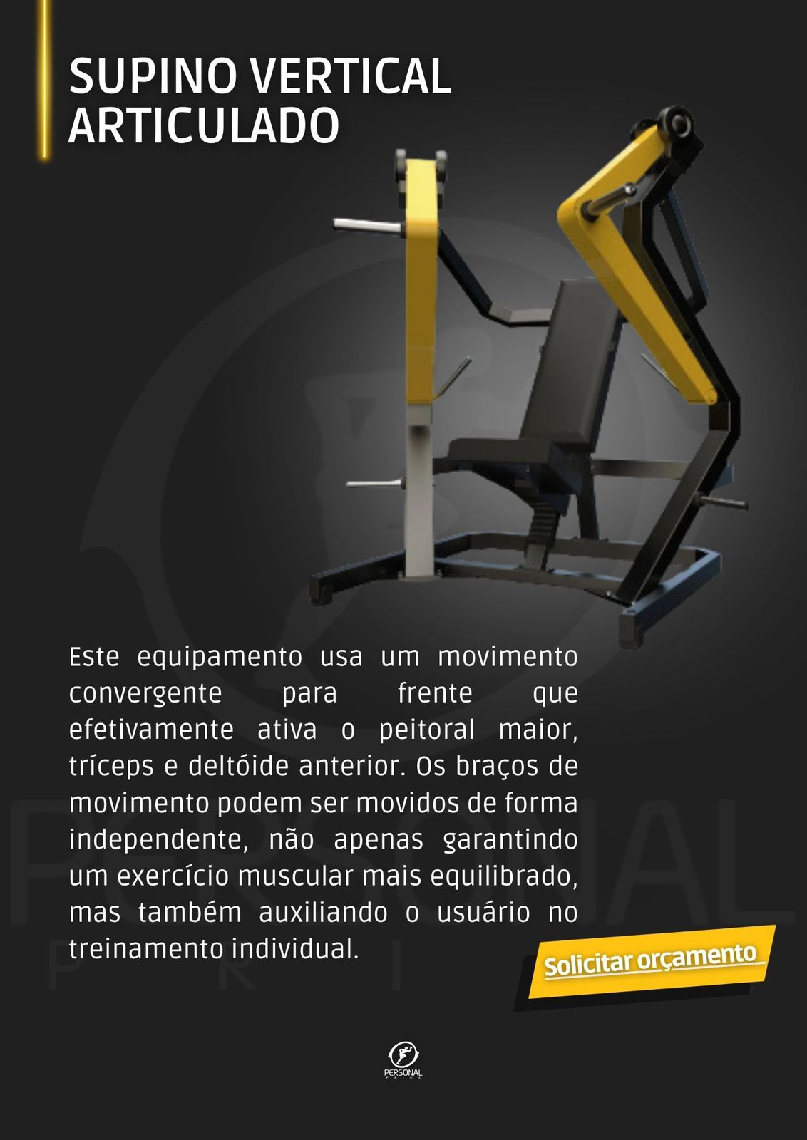 Supino Vertical Articulado Premium